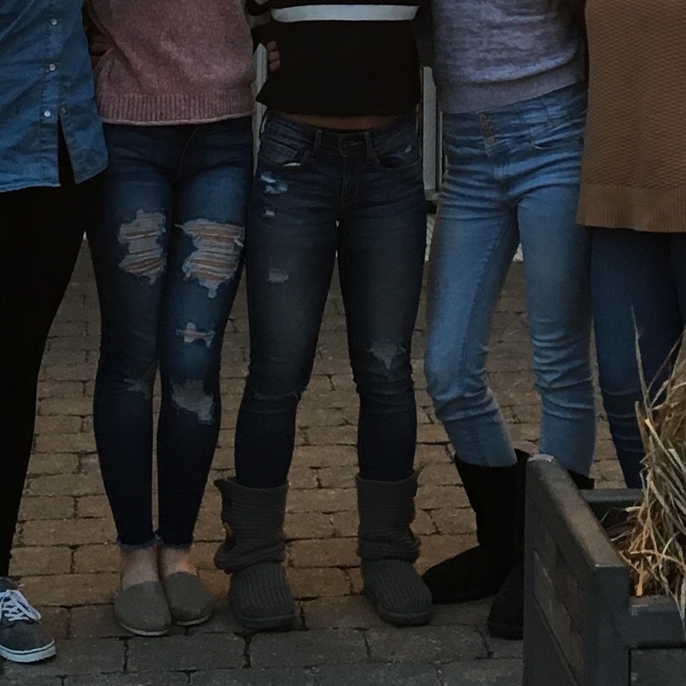 Denizen from Levi’s Low Rise Ripped Jeans